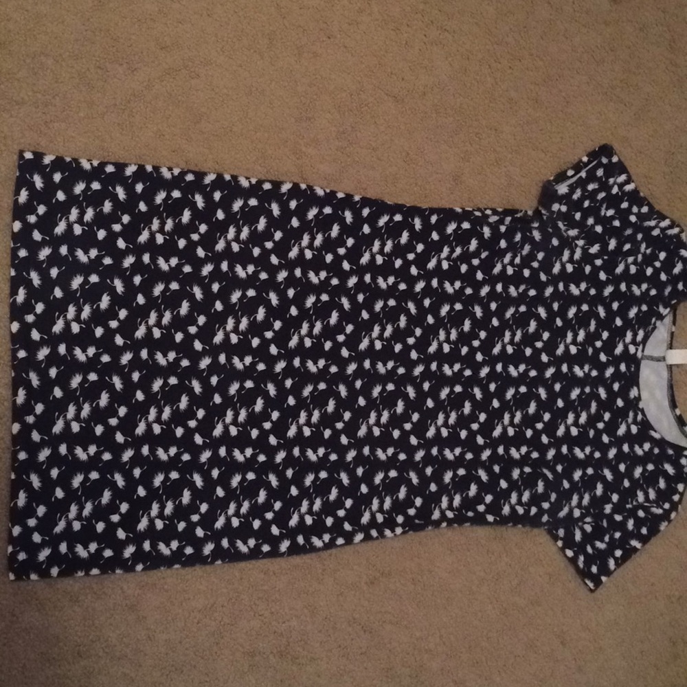 Patterned T-shirt dress